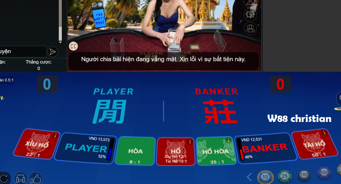 Baccarat tại W88 club